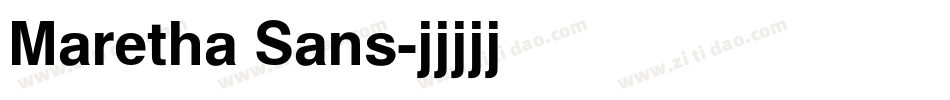 Maretha Sans字体转换